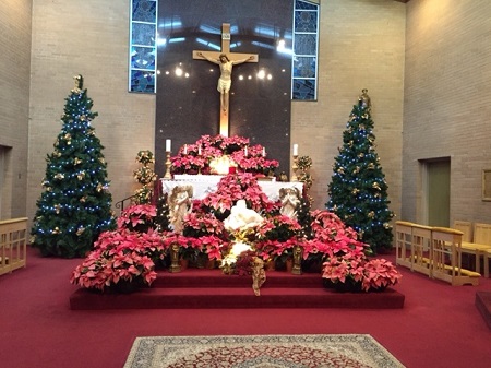 St. Jude Christmas Altar