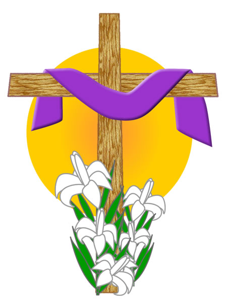 Easter Lily Cross